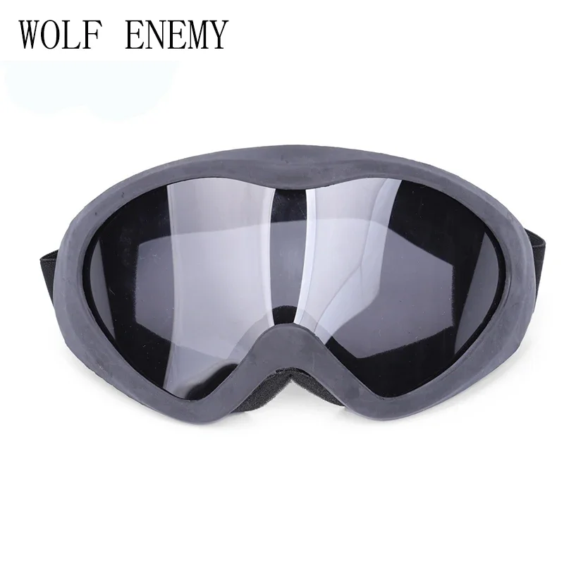 Tactical UV400 Goggle Glasses Tactical Cycling Riding Hunting Wind Dust Airsoft Goggle Glasses Black/Yellow/Clear