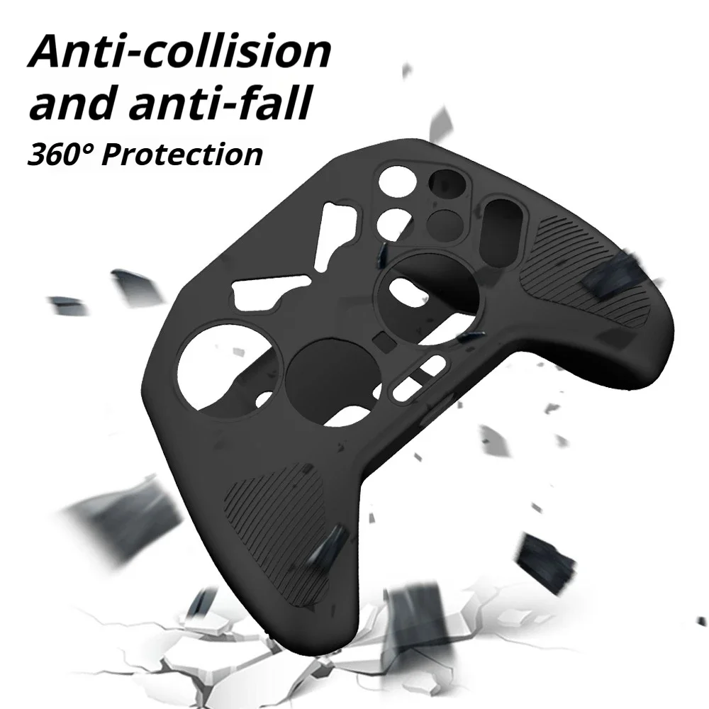

For FLYDIGI Vader 4 Pro Silicone Protective Cover Anti Drop Dustproof Soft Skin Case Game Accessories Gaming Controller