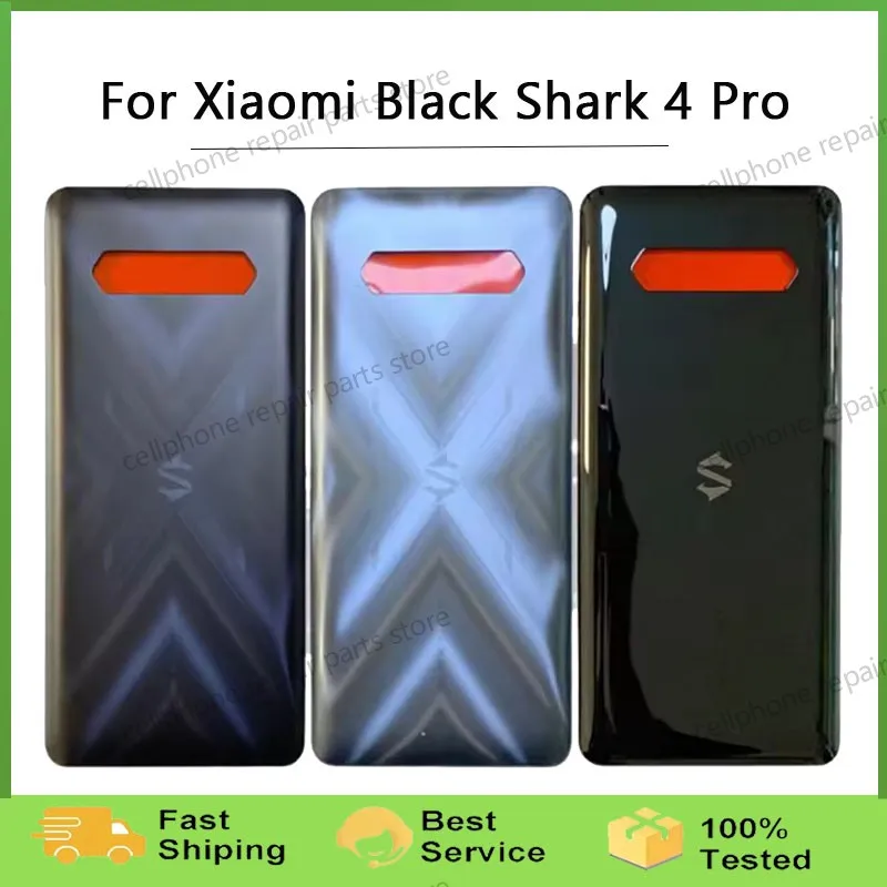 

Крышка корпуса аккумулятора A +++ для Xiaomi Black Shark 4 Pro, чехол для задней задней двери, аксессуар для ремонта