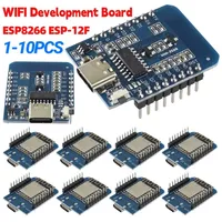 1-10PCS ESP8266 ESP-12F D1 Mini WIFI Development Board CH340 Type-C NodeMcu Lua WIFI Development Board Module For Arduino