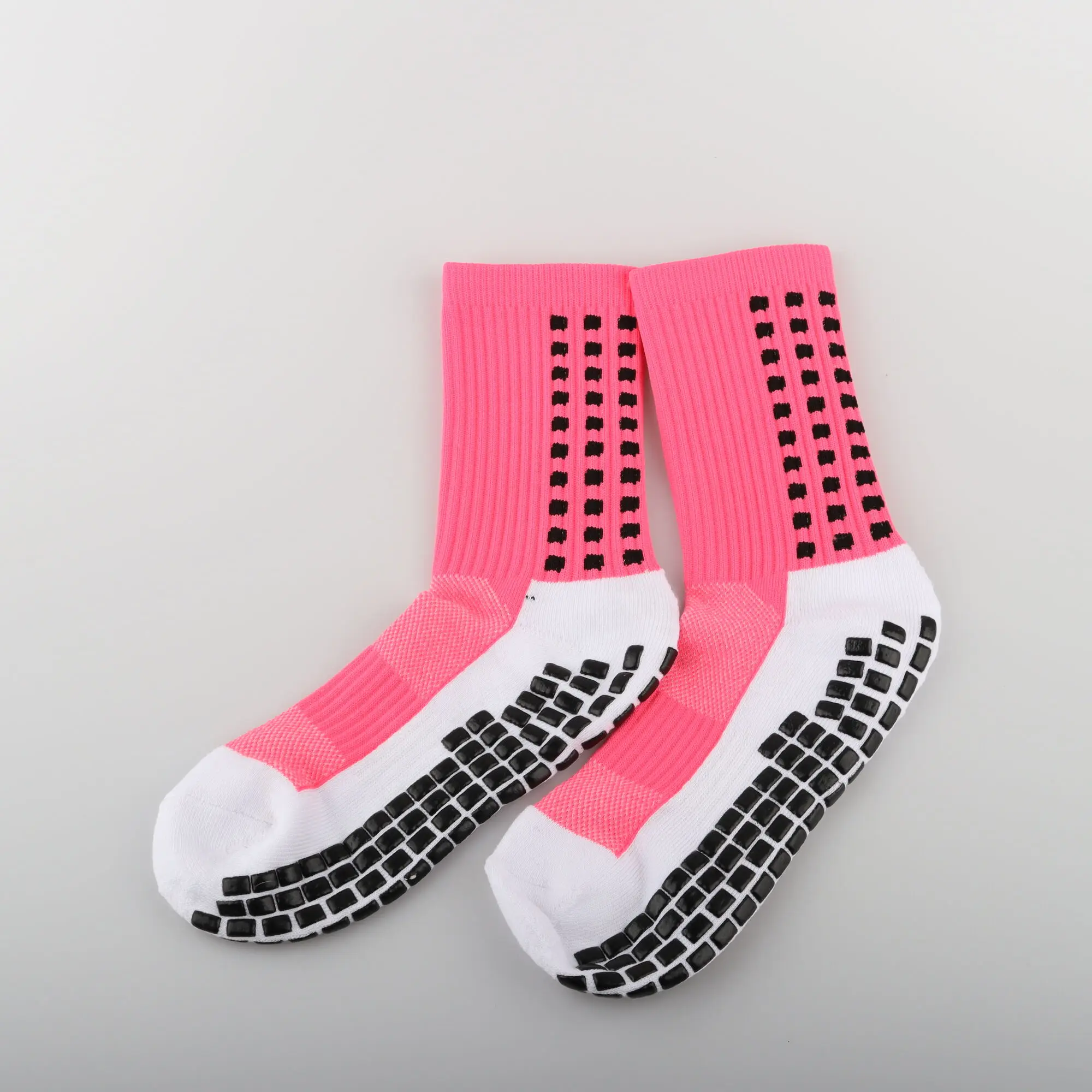 New ANTI SLIP Football 2023 Socks Mid Calf Non Slip Soccer Cycling Sports Socks Mens 39-48