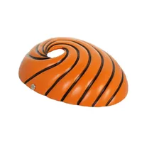 2025Giappone Anime Cartoni animati Unisex Tobi Obito Akatsuki Ninja Madara Masquerade Cosplay Maschera  resina a pieno facciale