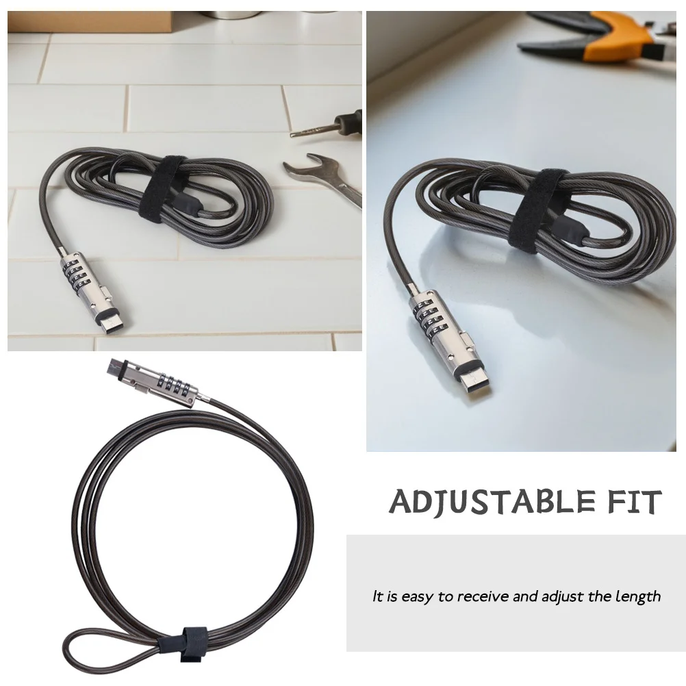 Picture 5: USB Interface Lock High Quality Alloy Laptop Lock with Customizable Code Easy Setup for Effective Theft Prevention and Safety