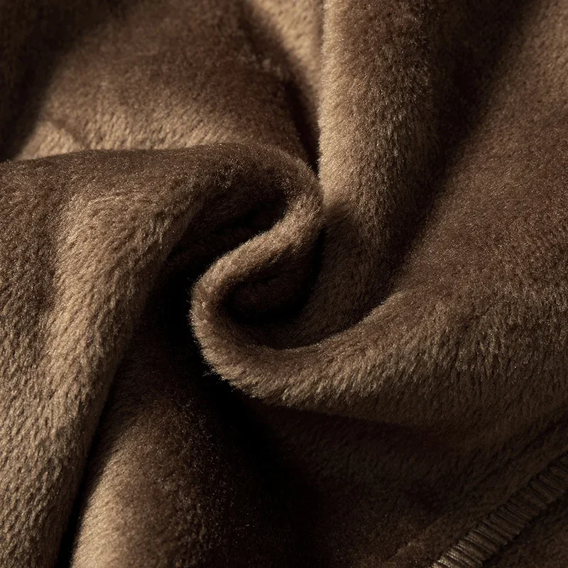 Nuovi pantaloni in pile da uomo pantaloni da lavoro casual da lavoro pantaloni slim dritti in velluto a coste invernale streetwear da esterno pantaloni sportivi spessi e caldi