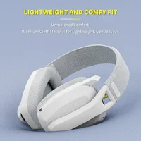 Casque de jeu Bluetooth 2,4 GHz BINNUNE BW06 avec micro pour PS5 PS4 PC Mac Playstation, casque de jeu sans fil avec microphone 3