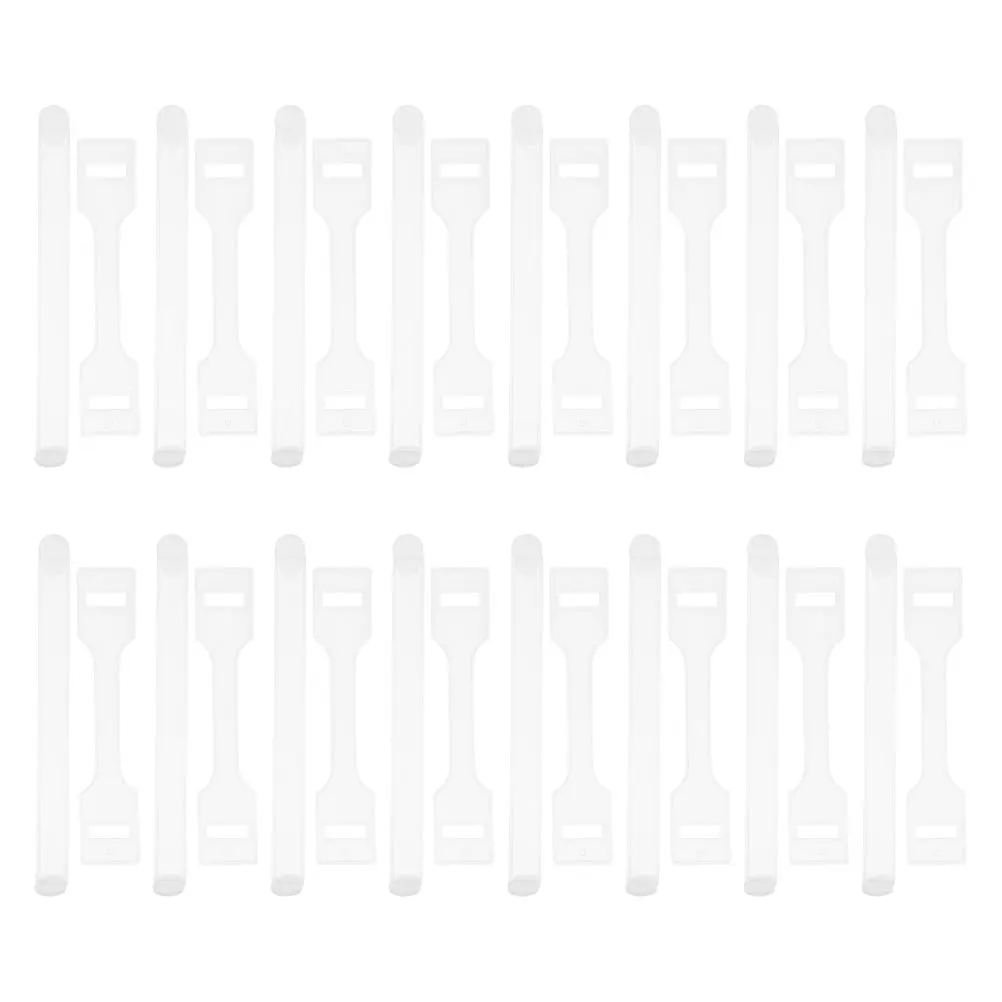 

50pcs Silicone Handles Anti slip Easy Installation Safe Material for Milk Carton Cardboard Boxes Carrying Case
