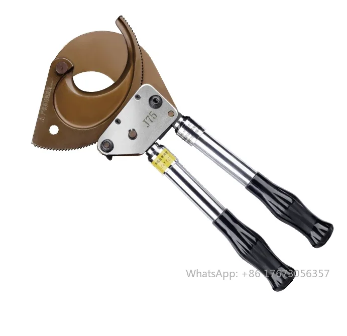 J160 Ratchet Cable Cutter CU-AL Armoured Cable Max 160mm Cutter