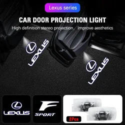 LED Car Door Logo Welcome Light Laser Projector Lamp For Lexus LS LC RZ IS350 ES300 GS350 CT200h GX460 LX570 RX500h NX300 UX260