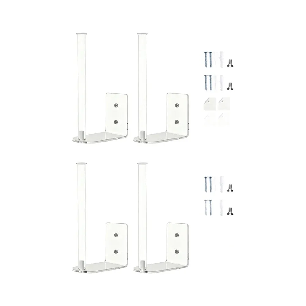2/4x Acrylic- Hat Organizer Hat Rack Wall Mounted Baseball Cap Hanger Hat Hook For Wall Door Closet Storage Hat Organizer Holder - view 2