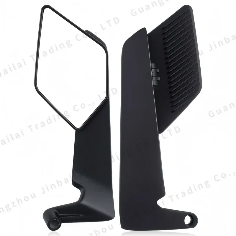 

Новый дизайн, модифицированное выпуклое зеркало для мотоцикла, зеркала заднего вида из сплава для Vespa Honda Kawasaki BMW Suzuki Z650 Ninja300 GSX-R