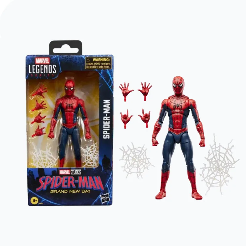 Auf Lager: Legends-Serie, Amazing Spider-Man, 15 cm große Actionfigur, Sammlerstück, PVC-Puppe, Geschenk für Fans.