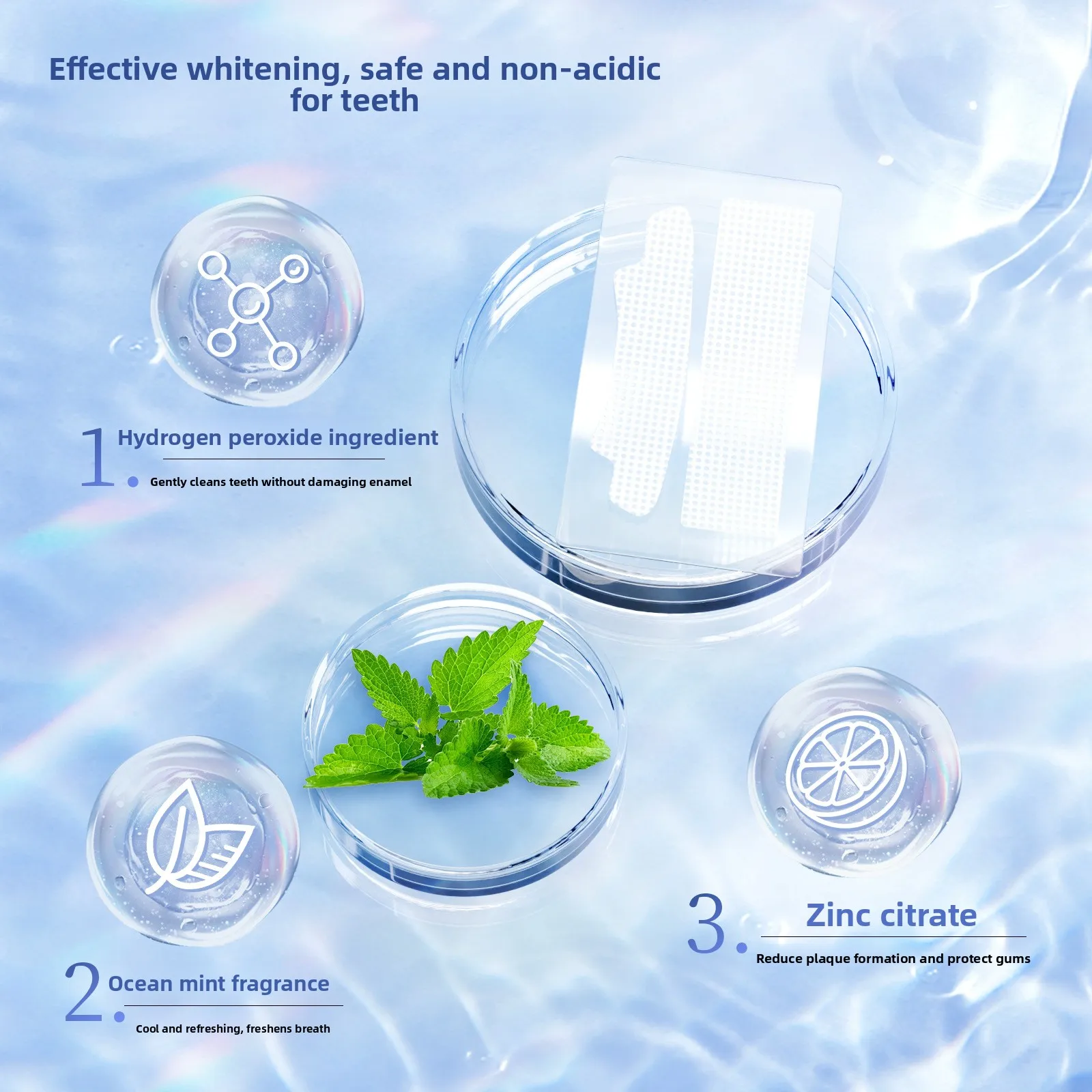 Teeth Whitening patches - Say goodbye to yellow teeth and stains - Teeth Whitening Set 14 pcs, Bright and White No Residue