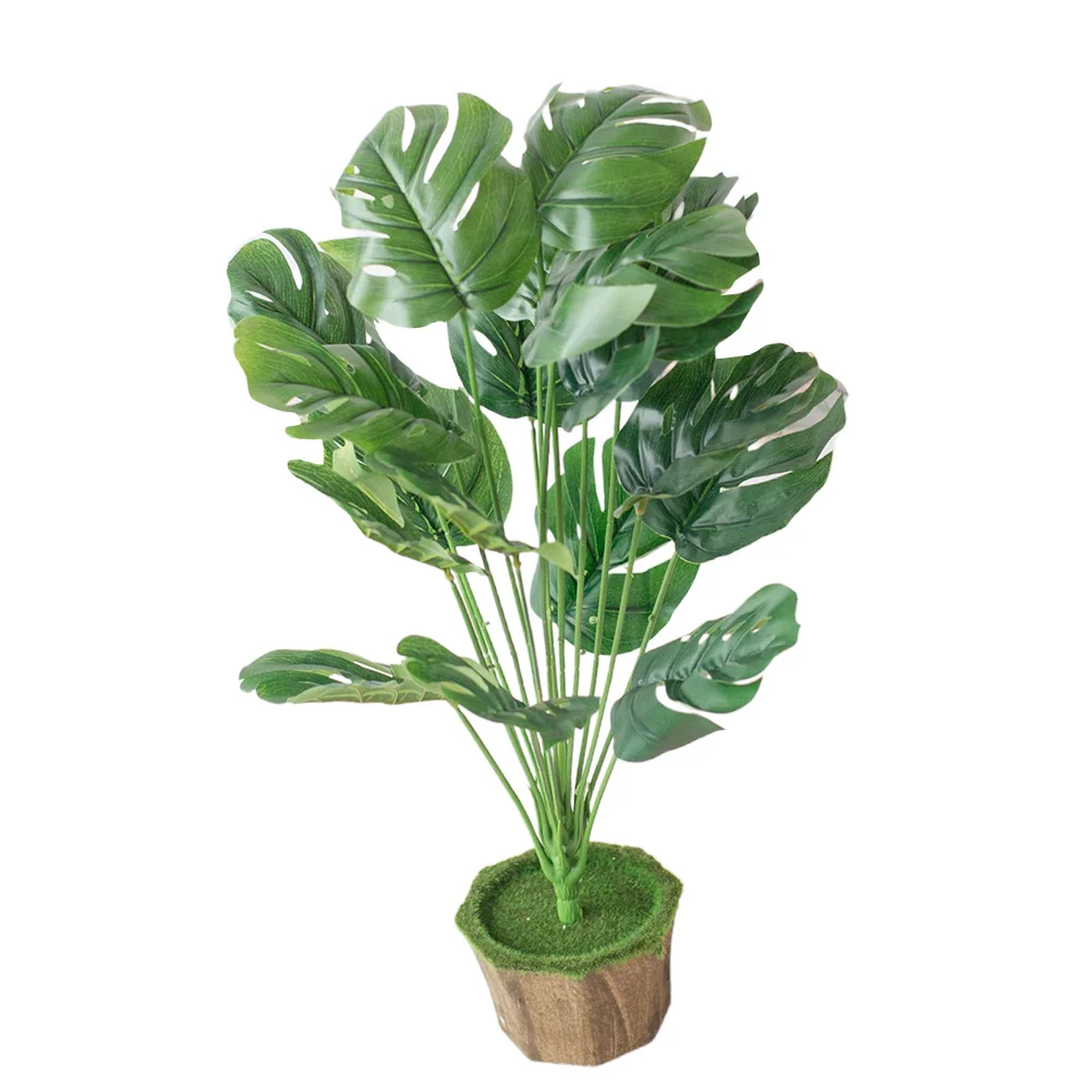 

1Pcs Lifelike Artificial Potted Bonsai Simulation Plants Fine Craftsmanship Desktop Shelf Decor for Living Room Bedroom