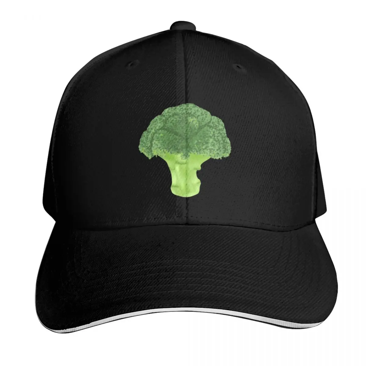Broccoli - Superfood Baseball Cap Vintage Retro Embroidered Lightweight Packable Gift for Him Her