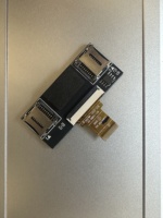 ipodiFlash Double Card Micro SD Adapter Ipod Classic 5th 30GB 5.5th 60GB 80GB 6th 80GB 160GB 6.5th 120GB 7th 7.5th 160GB IPC IPV