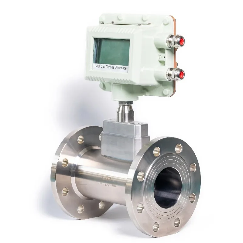 Gas Intelligent Turbine Flow Meter