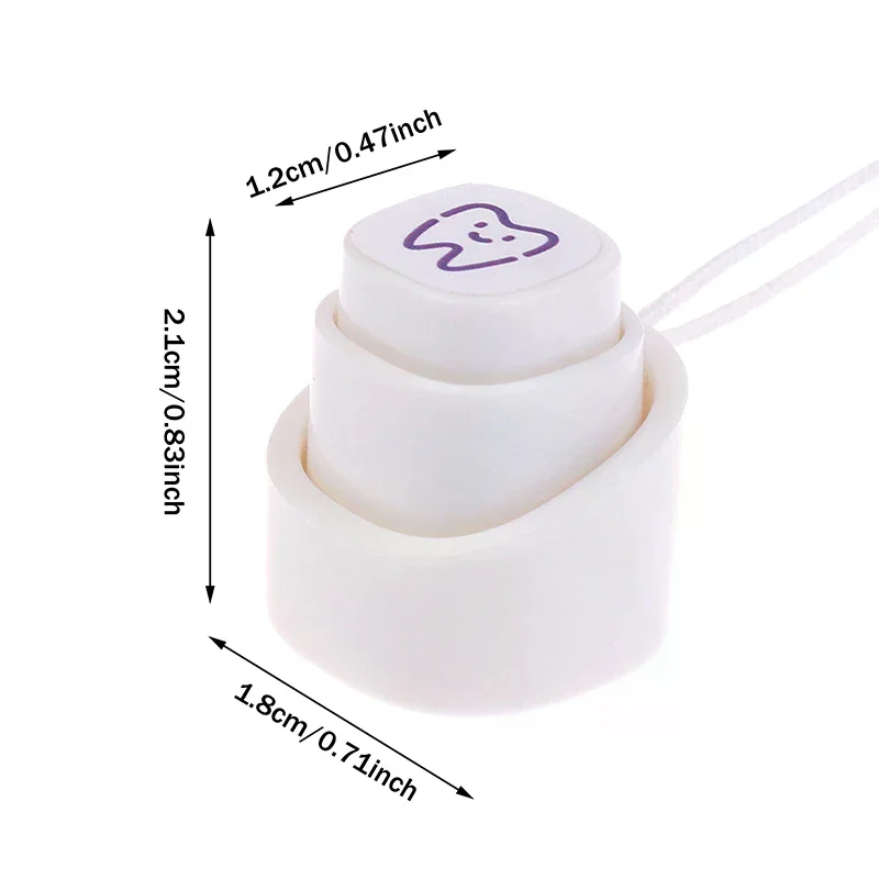 1 Pcs Cute Dentist Gift Tooth Smiling Shape Stamp For Kid Children Colorful Cartoon Stamp Dentistry Gifts Souvenirs