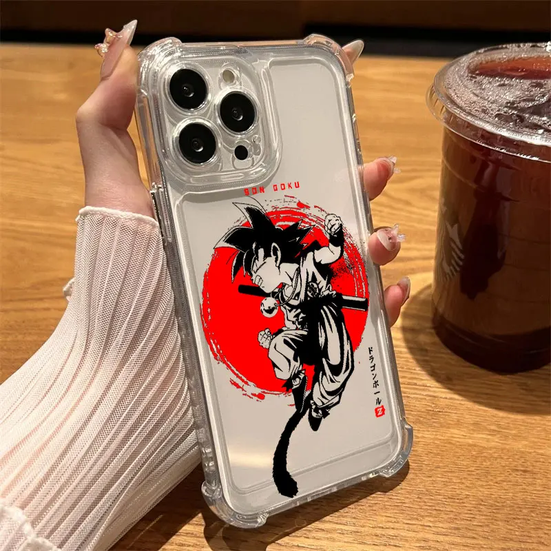 Cool GokuS Vegetas Phone Case For Motorola Moto Edge G G86 G06 G56 70 60 50 G24 E15 Pro Neo Fision Stylus Power 5G - view 4