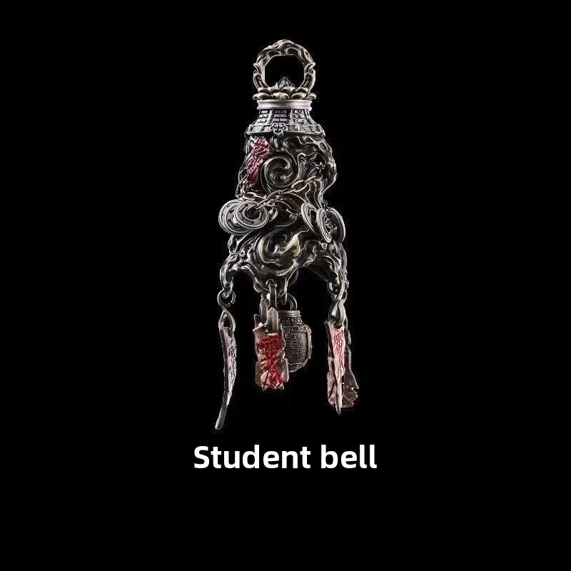 Wudao Series Nursing Bell Pendant Pendant Chinese Style Literary Creation Taoist Lucky Youth Retro Do Old Ornaments Accessories