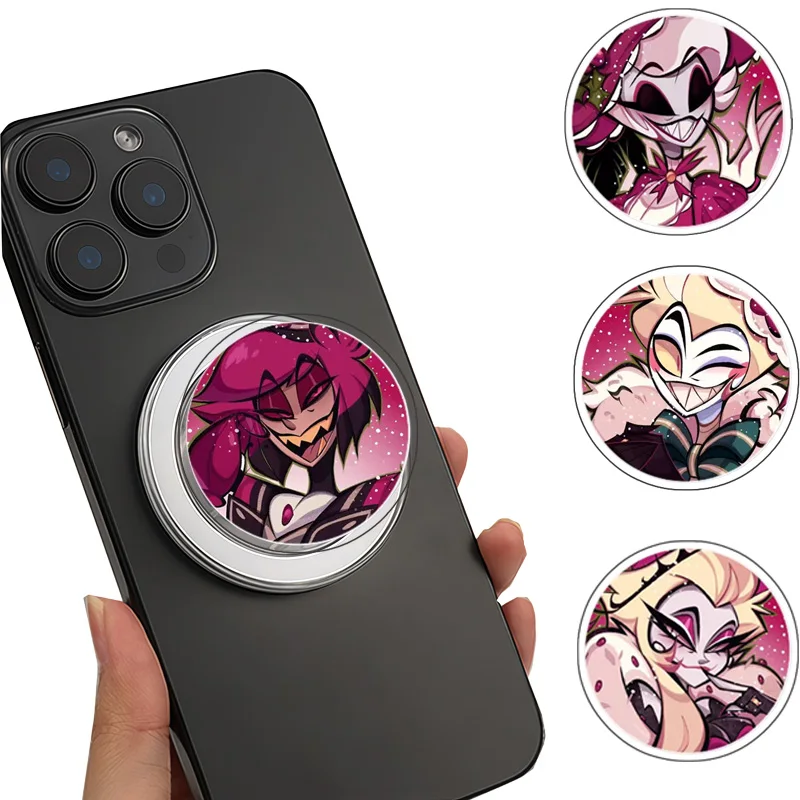 

Hazbin Hotel Vaggie Alastor акриловый мультфильм аниме Phonebracket украшение аксессуар масштабируемый кронштейн не входит чехол для телефона