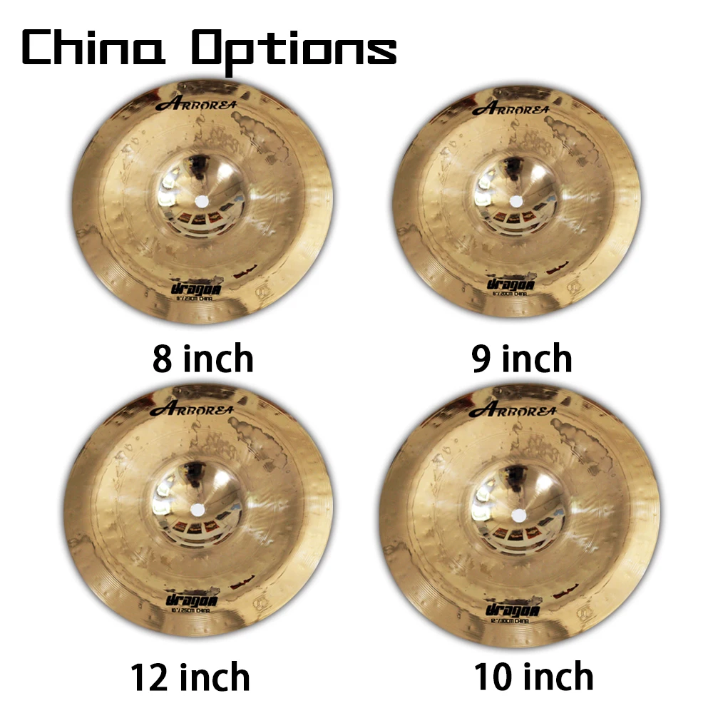 Official supplier Arborea Cymbal Dragon series China Cymbal 8/9/10/12 Inch