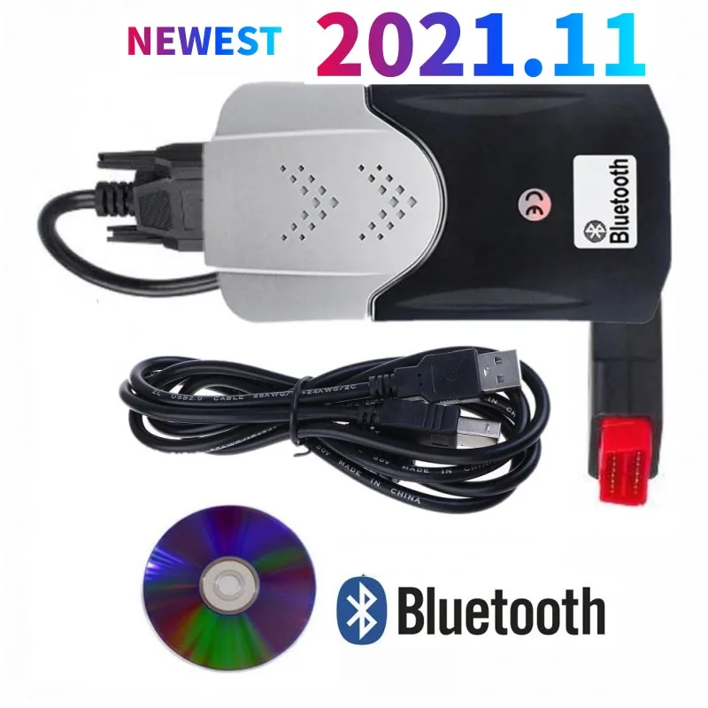 NEWEST 2021.11 Keygen VD DS150E CDP Led OBD2 Scanner For tnesf delphis orpdc VD TCS CDP Cars Trucks Accessories Diagnostic Tools