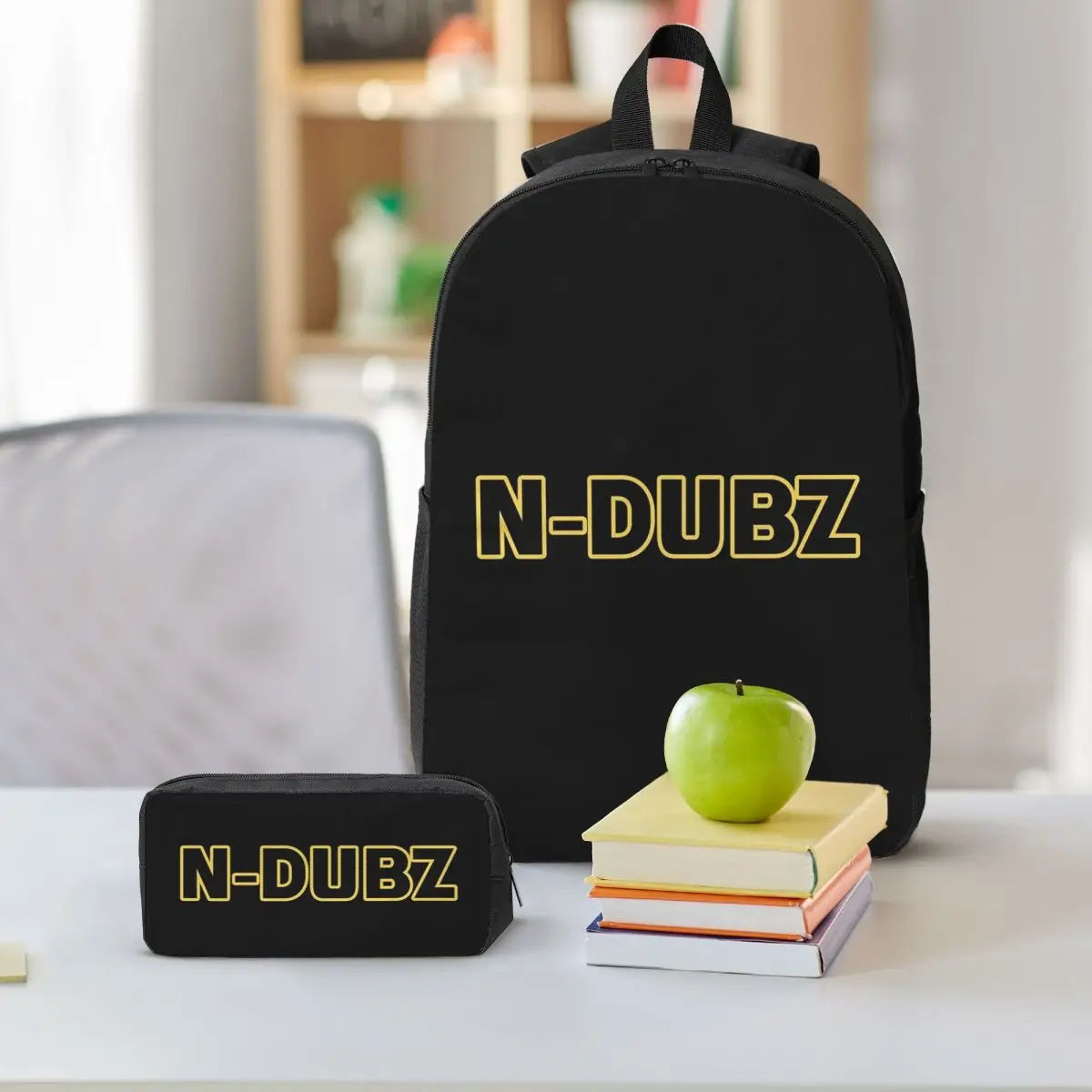 N-Dubz Merch NDubz Logo Backpack Student BookBag School Bag Shoulder Bags 3ps Insulated Lunch Bag Pencil Case
