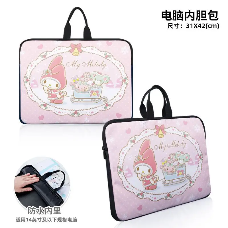 Sanrio-Bolso de mano de ordenador de Hello Kitty para hombre y mujer, bolsa de un solo hombro con dibujos animados, ligero y de gran capacidad, Clow M, nuevo