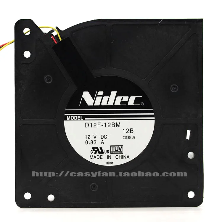 

NEW NIDEC D12F-12BM turbine turbo Blower 12V 0.83A cooling fan