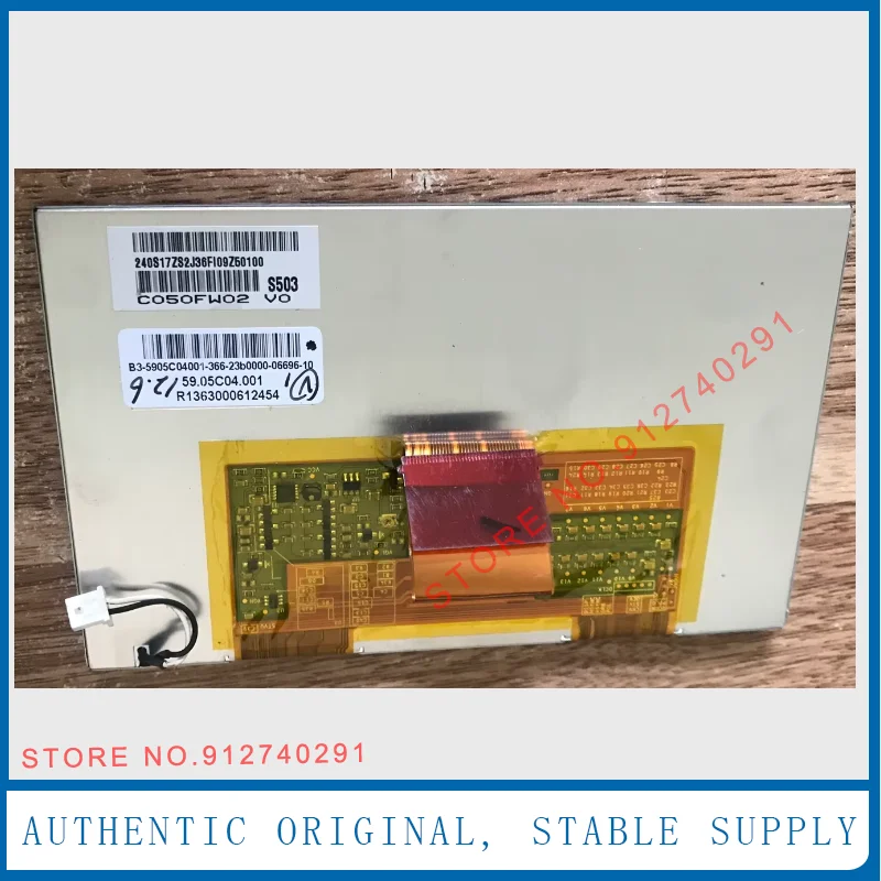 

Оригинальный 5-дюймовый ЖК-экран Auo C050FW02 V0 C050FW02 V.0 для GPS DVD навигатора, ЖК-монитора