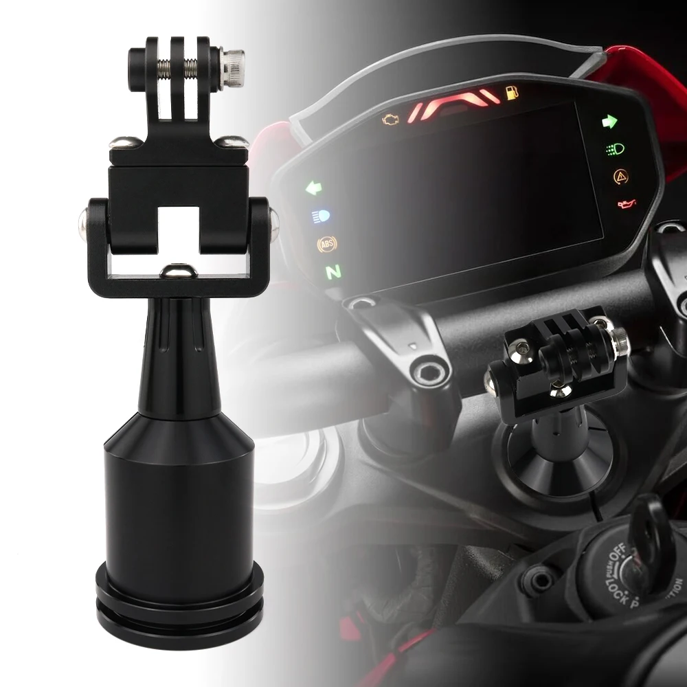 

Motorcycle Steering Stem GPS Mount For DUCATI MONSTER 1200 S/R 821 DARK 797 659 HYPERMOTARD 939 SP 950 Navigation Bracket Holder