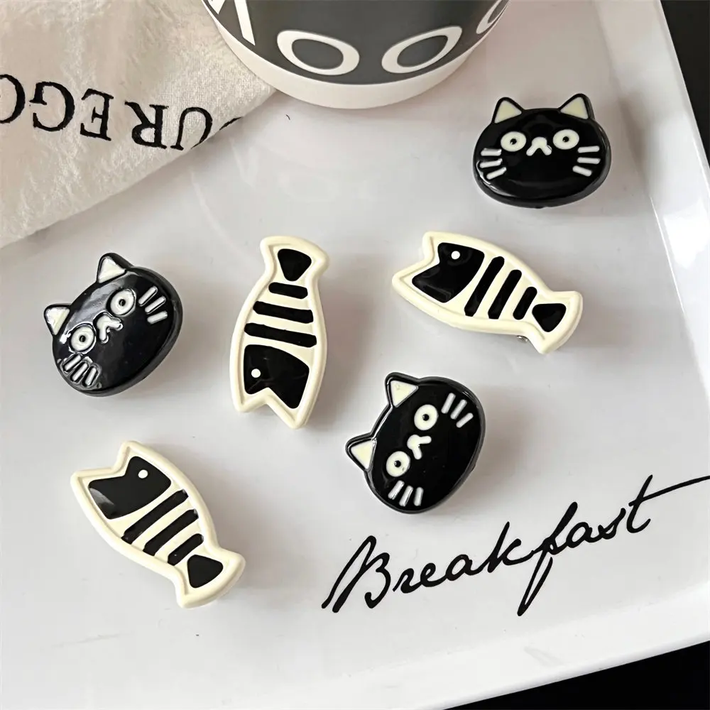 

Fashion Cartoon Cat Hair Clip Korean Style Headwear Fish Hairpin Headdress Hair Clip Cat Duckbill Clip Ladies