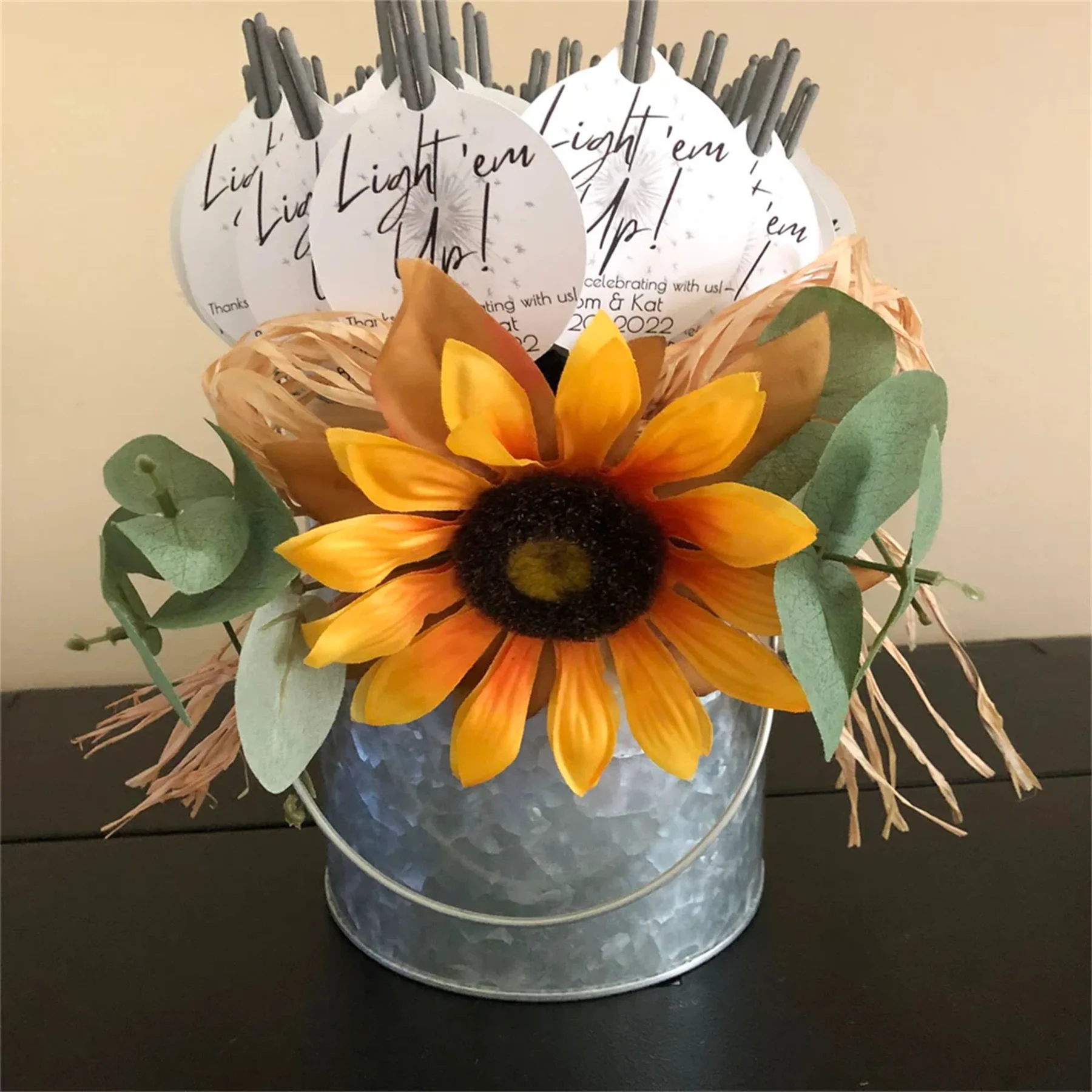 50 قطعة من علامات سباركلر للخروج الكبير للزفاف |   تضيء الليل |   علامات سباركلر لضيوف الزفاف |   هدايا الزفاف |   زفاف سباركل