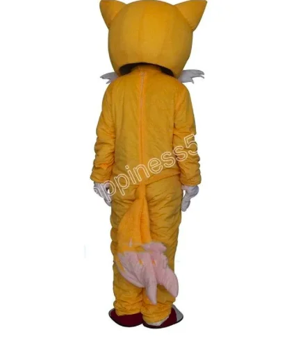 

New Adult Hot Sale Foam Fox Fancy Cartoon Mascot Costume Plush Christmas Fancy Dress Halloween Mascot Costume