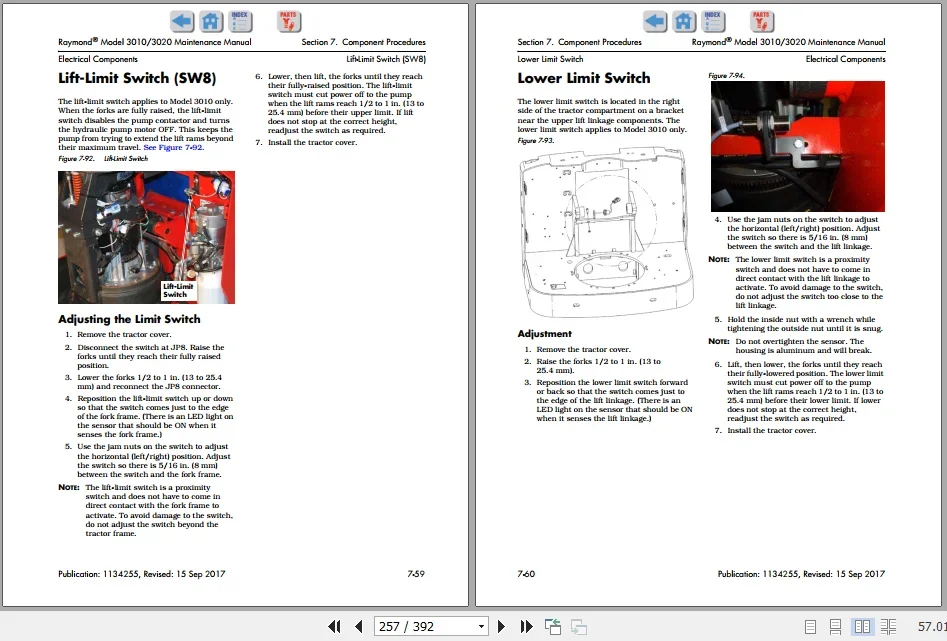 RAYMOND Forklift 11.97GB PDF Service Parts Manual & Schematics Update 2020 DVD