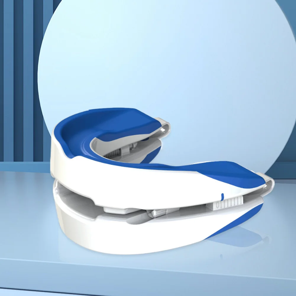 مكافحة الشخير المعبرة جهاز مكافحة الشخير قابل للتعديل تحديد المواقع الفك مكافحة الشخير حامي الفم لصريف الأسنان وإيقاف الشخير #5