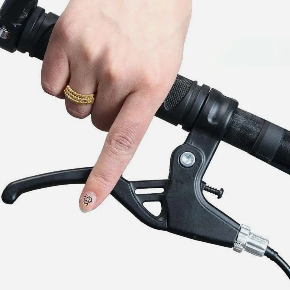 

Aluminum Alloy Mountain Bike Levers Replacement Parts Black Brake Handles Metal Bike Brake Accessories for Safe