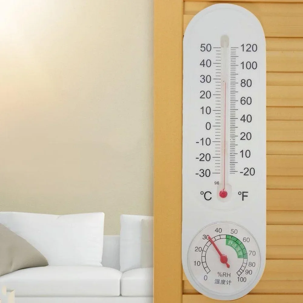 

Analog Household Thermometer Hygrometer Tester Measure Home Wall Mounted Thermometer Home