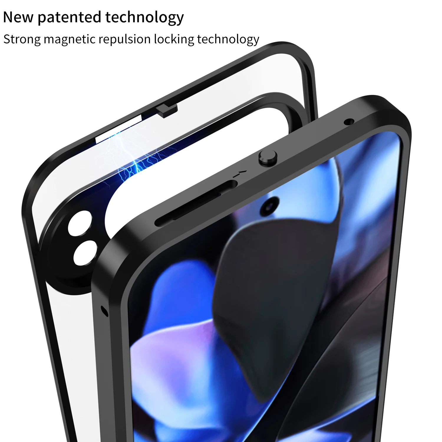 Metal Aluminum Alloy Phone Case For Pixel 8 7 A 9 Pro XL With Lens Protection Frosted Backplate Metal Frame Shockproof Cover