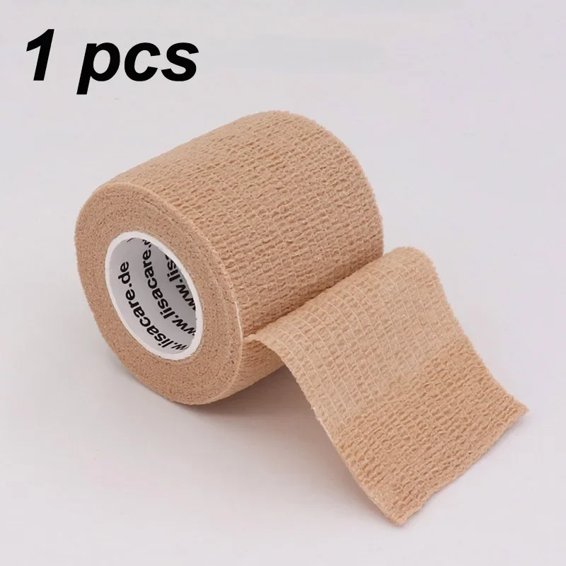 Beige Bunte Sport Selbstklebende Elastische Bandage Wrap Tape 4,8 m Hansaplast Für Knie Unterstützung Pads Finger Knöchel Palm Schulter – Detail 4