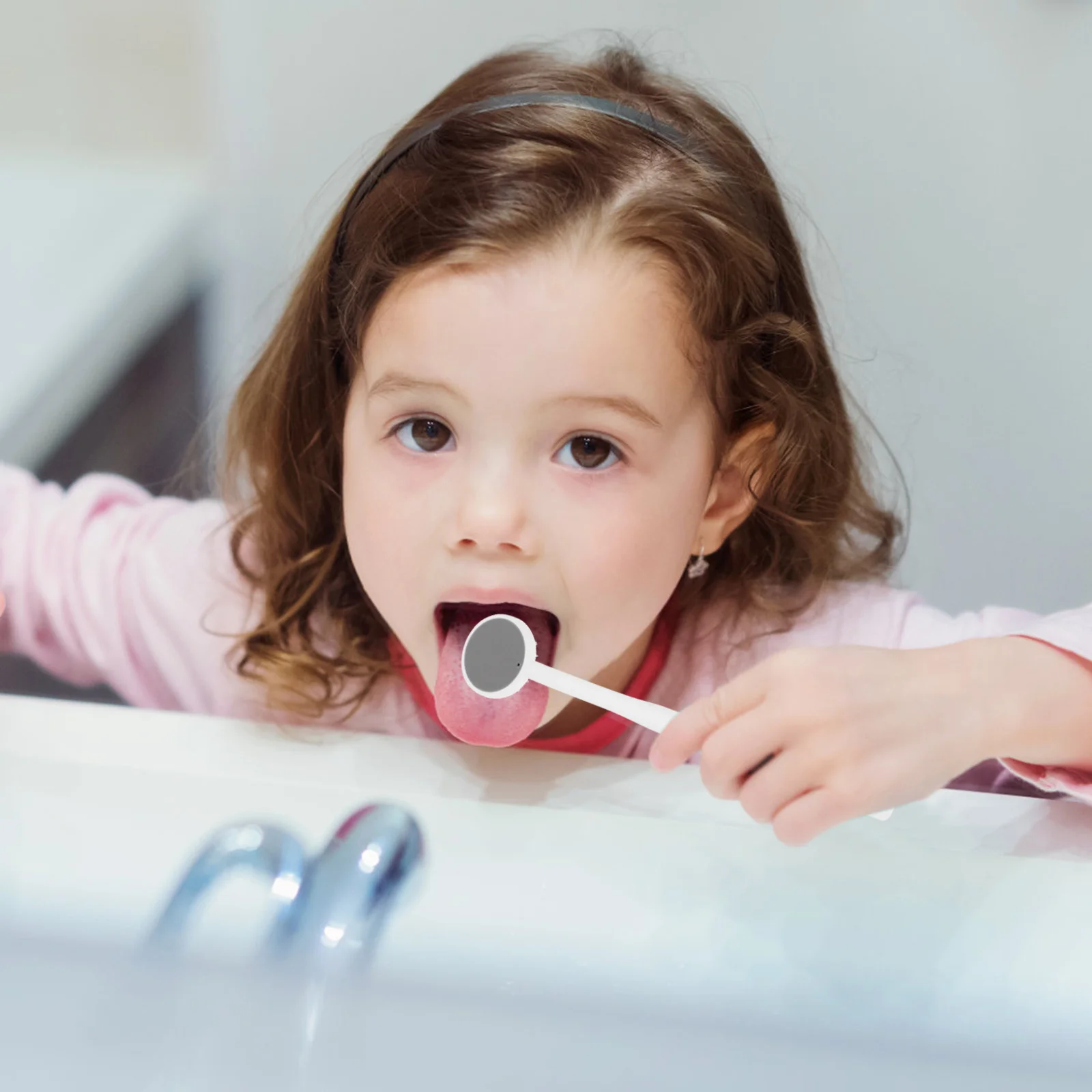 2 قطعة كاشطات اللسان متعددة الوظائف عالية الجودة اللسان الغسيل للعناية بالفم أداة التنظيف المحمولة للاستخدام العائلي #4