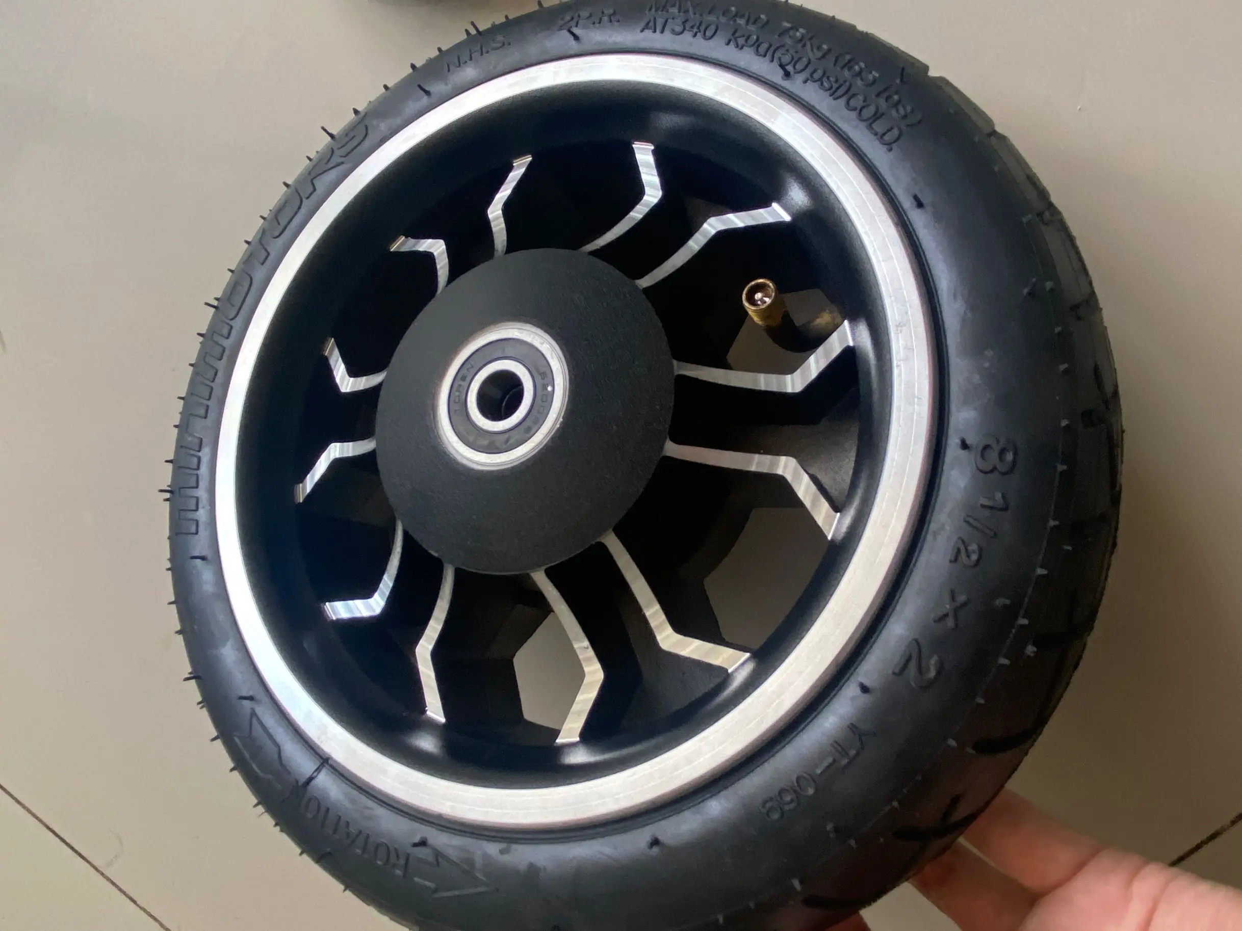 Front wheel with Brake drum for minimotors speedway leger pro /Dualtron mini pro electric scooter Accessories