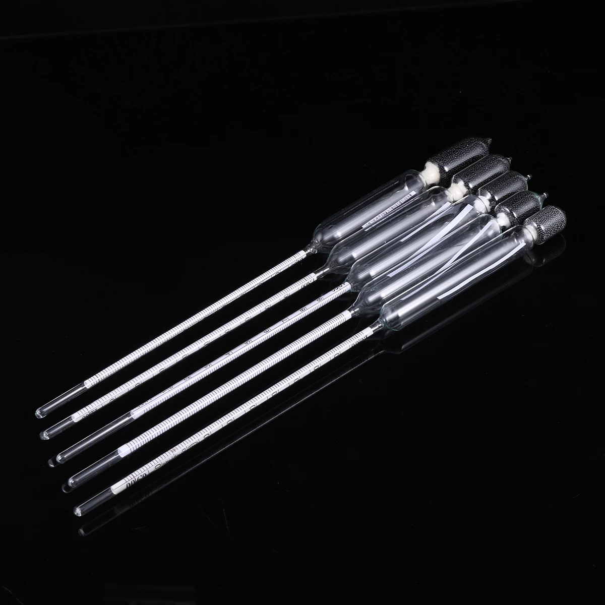 

2Pcs Floating Glass Hydrometer Aquarium Specific Tester Accurate Glass Densitometer 1.2-1.3