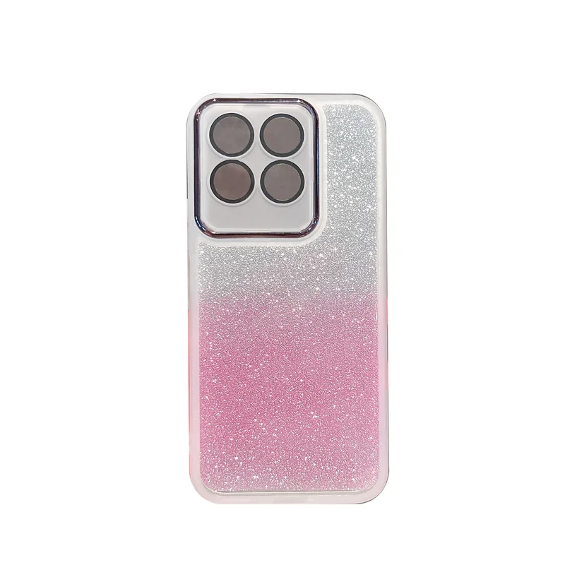 Per Honor X8B custodia morbida in Silicone Glitter Paper Case per Honor 200 Pro X7B X9B X9A X6A X8A X7A X8 X6 Clear Protection Cover Capa