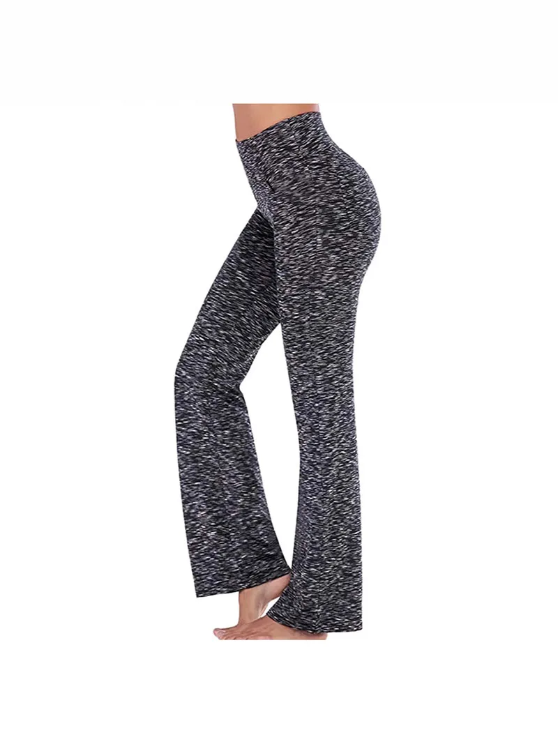 2026 Women's Clothing Pants new European American style micro-flare wide-leg pants high-waisted casual girls' yoga pants Capris