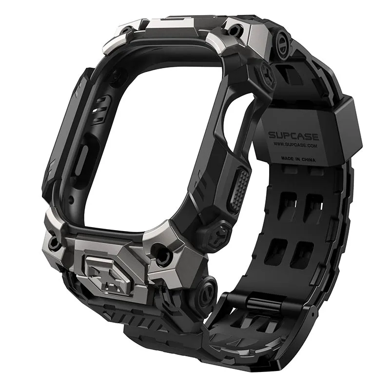 SUPCASE For Apple Watch Ultra 3/2/1 Case 49mm 2025/2023/2022 UB Mineral resistente funda deportiva para hombre con correa ajusta