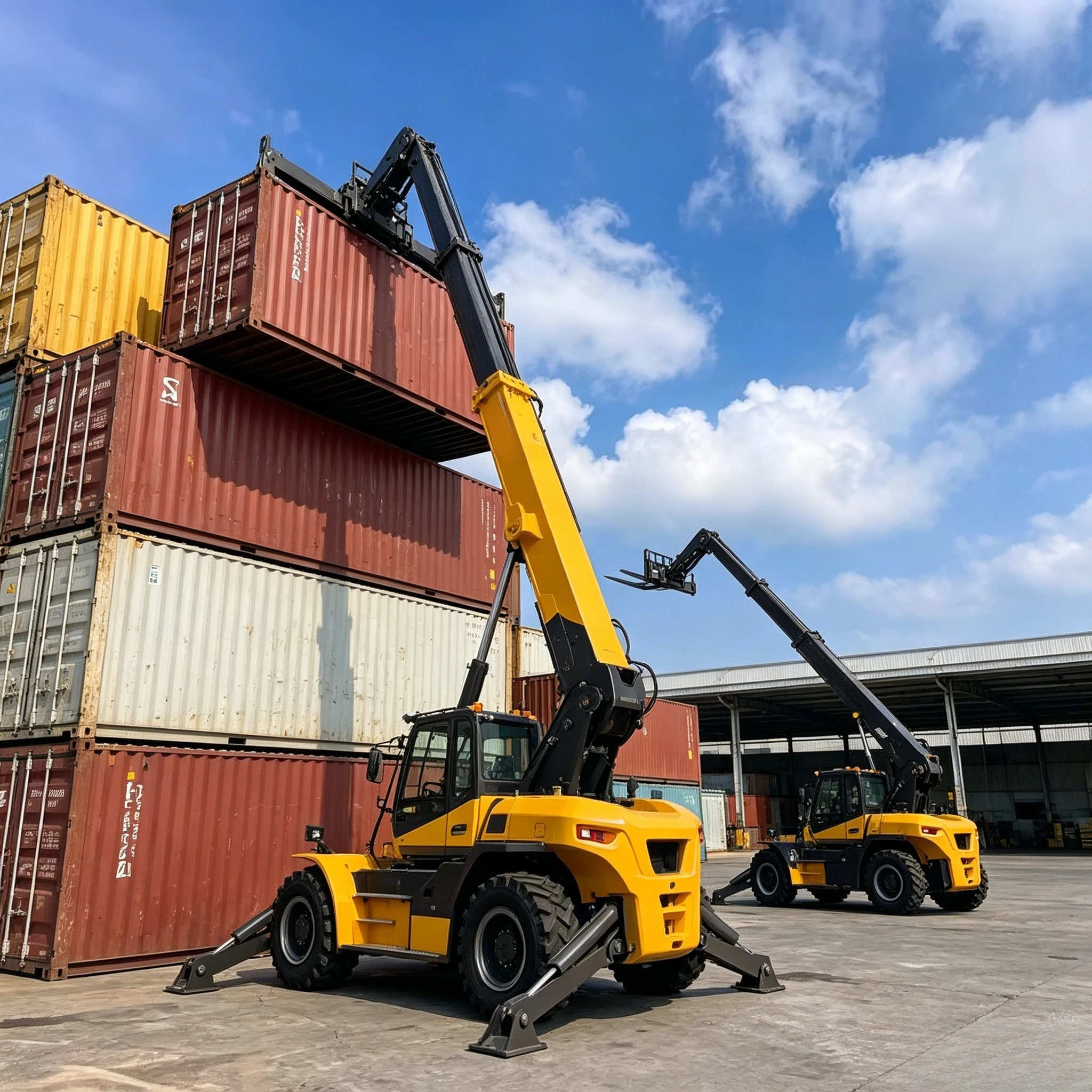 Telescopic Handler Boom - Penjualan Panas Telehandler 3.5 Ton 4