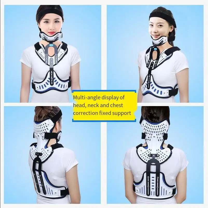 Adjustable Fixed Support Cervical Spine Fracture Postoperative Rehabilitation Orthosis Neck Support Fixed Bracket