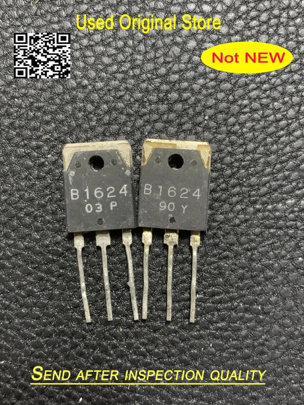 Used original 10pcs=5pair B1647 D2560 B1476 D2231 B1624 D2493 B1559 D2389 A1693 C4466 2SA1303 2SC3284 2SB1647 2SD2560 TO-3P