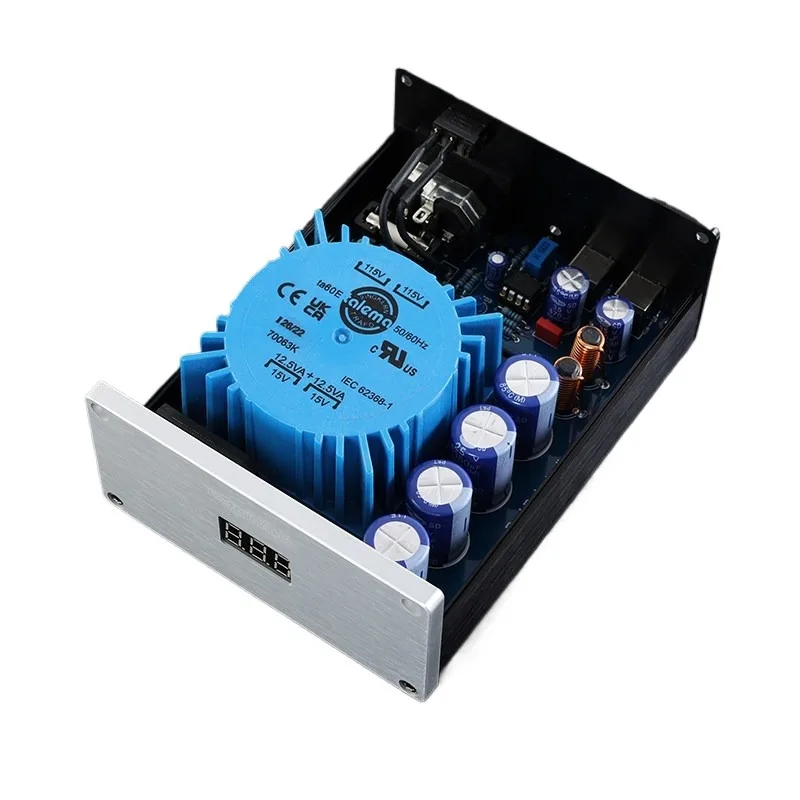 For 25W DC Linear Regulated Power Supply 5/9/12/15/18V Low Noise Audio USB Decoding Set-top Box